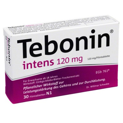 Фото препарата Тебонин Tebonin Intens 120MG 30 Шт.